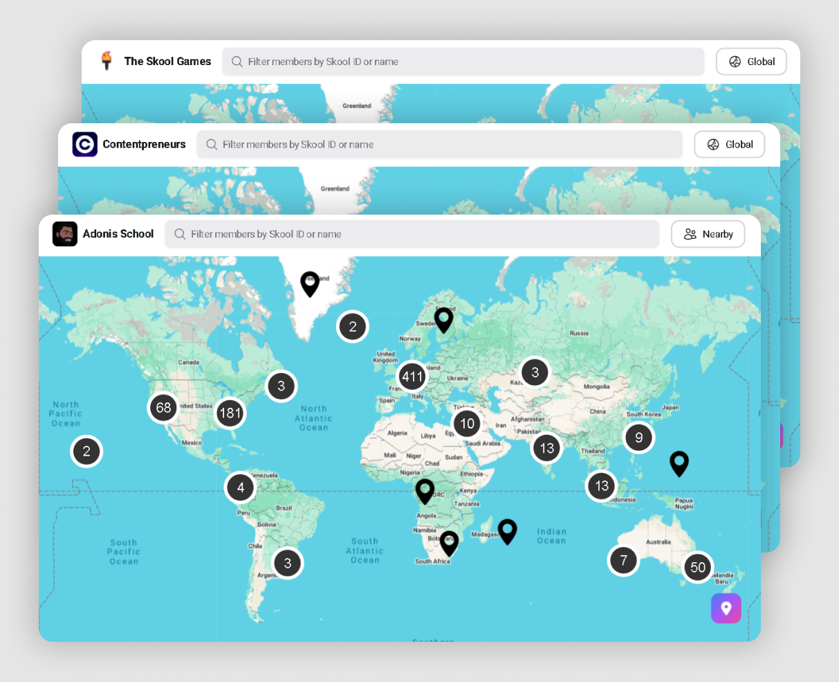 Skool Map: Create a Map For Your Skool Community